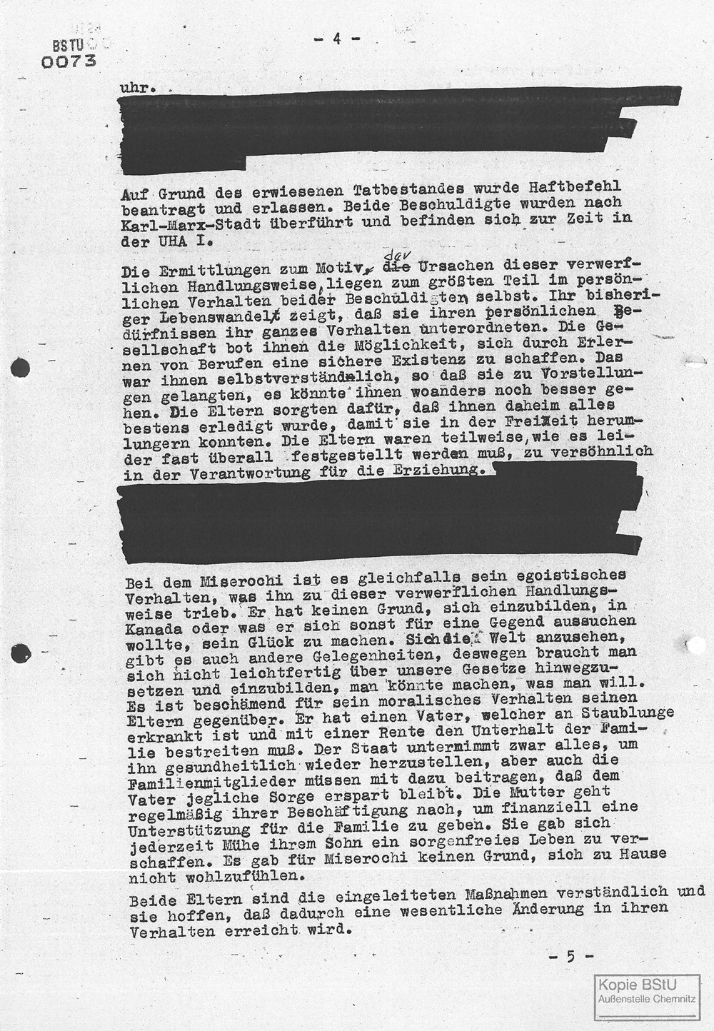 Seite 4 des Schlussberichts des VPKA a class=